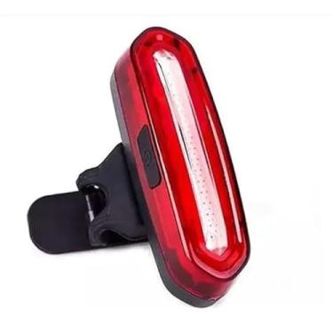 Imagem de Sinalizador De Led Traseiro Para Ciclismo Regarregável Usb EC6807
