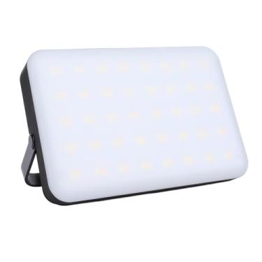 Imagem de Lanterna de Acampamento LED, Luz de Acampamento de 1200lm, Temperatura de 3 Cores, 20000mAh, Luz de Fotografia Portátil Recarregável USB, Lanterna de Emergência Com Escurecimento