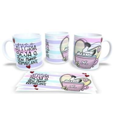 Imagem de Canecas de Porcelana Personalizadas Princesa Motivadas - Estampa Subli