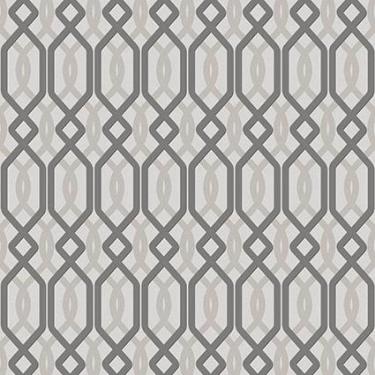 Imagem de Papel de Parede Fiesta Modern Trançado Cinza Escuro 750225 - DESIGN ID