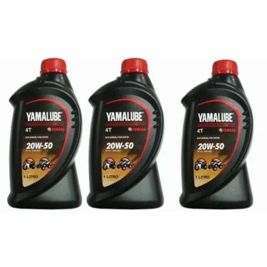 Imagem de  Óleo 4t 20w50 Yamalube Mineral Kit Com 3 Litros
