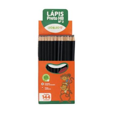 Imagem de Lápis De Escrever Preto HB Leoeleo Com 144 Und - Leonora, Leonora-4131