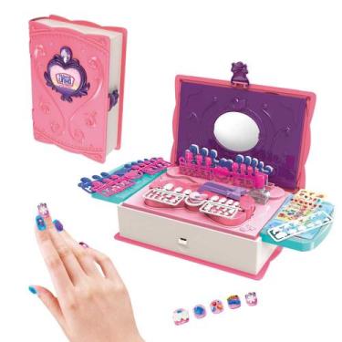Imagem de Fashion Unha Mania Box 3 em 1 - DM Toys