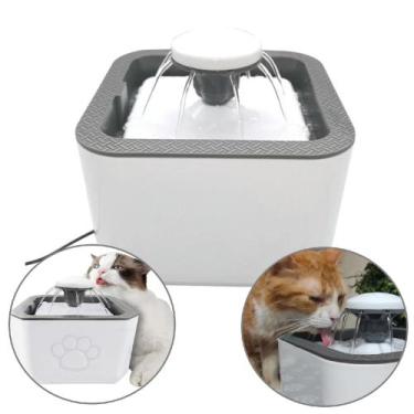 Imagem de Bebedouro Fonte Chafariz Água Para Gatos E Cães Pets - NAGAMIX
