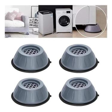 Imagem de Pé Máquina de Lavar Roupas e Secadora Suporte Pezinho Anti-vibração Ki
