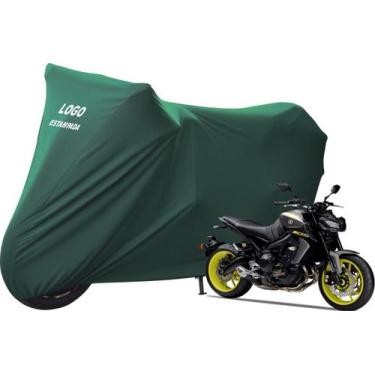 Imagem de Capa De Moto Yamaha MT 09 Sob Medida Com Logo - Mz, Verde