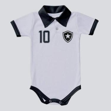 Imagem de Body Botafogo Baby II Branco e Preto - Torcida Baby, M