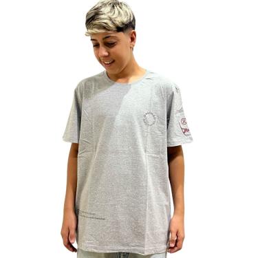 Imagem de Camiseta Masculina Onbongo Cinza ON190