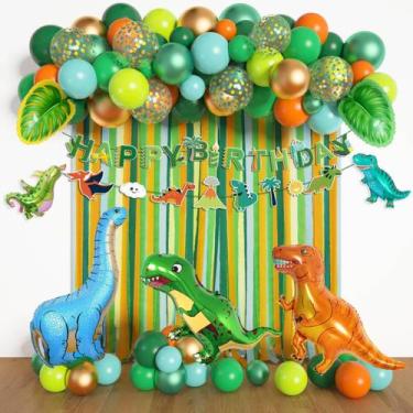 Imagem de Conjunto de Decorações de Festa de Aniversário Dinossauro Ouddy para M