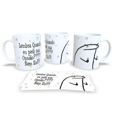 Imagem de Caneca de Porcelana Personalizada Flork Frases Engraçadas, Divertidas 