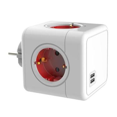 Imagem de PowerCube Power Swille - Faixa de Alimentação com Plugue USB (EU) - Ve
