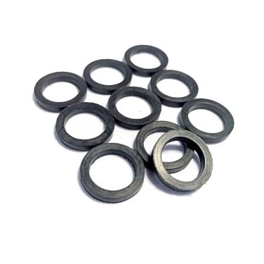 Imagem de Kit 10un Guarnições O'ring de borracha para flexíveis de gás