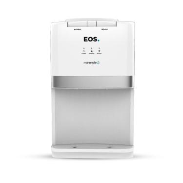 Imagem de Bebedouro de Mesa para Garrafão eos Mineralle com Compressor Branco EBC04B 220V