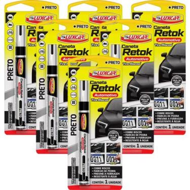 Imagem de Kit 6 Caneta Tira Riscos Da Tintura Do Seu Veiculo Atacado - Luxcar, P