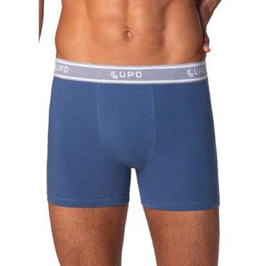 Imagem de Cueca Boxer Lupo 784-059, Azul, G