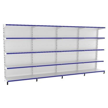 Imagem de Gôndola Parede Prateleira Lateral 1 Inicial + 3 Continuação