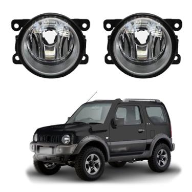 Imagem de Par Farol de Milha para Jimny 2009 a 2019 Farolete Auxiliar Neblina