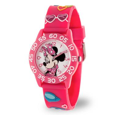 Imagem de Disney Relógio infantil Minnie Mouse WDS000506 Disney Minnie Mouse Analógico Quartzo Rosa, rosa