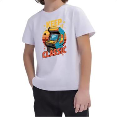 Imagem de Camiseta Infantil Arcade Keep it Classic - Alearts, 10
