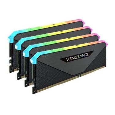 Imagem de CORSAIR Memória de desktop Vengeance RGB RT 32 GB (4 x 8 GB) DDR4 3200 (PC4-25600) C16 1,35 V