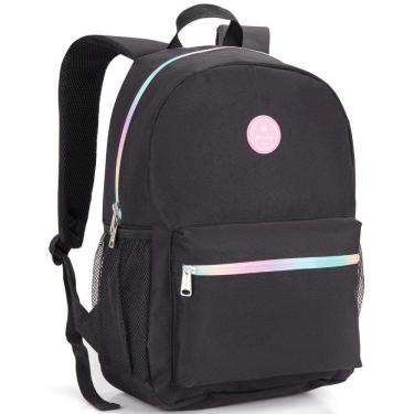 Imagem de Mochila De Costas 17 Packs Feminina Juvenil Escolar Passeio