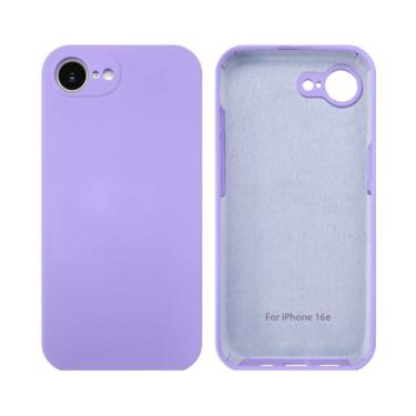Imagem de Capinha Compativel com iPhone 16e Com Proteção de Camera em Silicone com Interior Aveludado