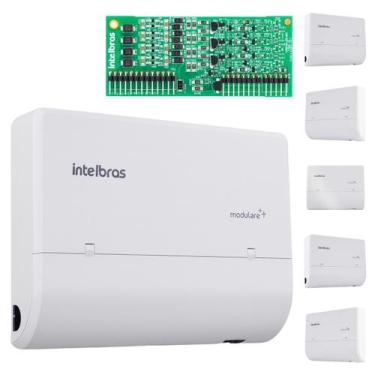 Imagem de Intelbras PABX Modulare Mais Central Telefônica 2x8 Oficial Expansão a