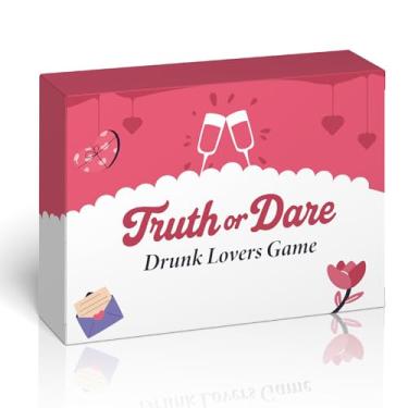 Imagem de XKDOUS Couples Games for Lovers, 50 Scratch Off Truth or Dare Card, Date Night Gift Ideas for Him and Her, Boyfriend Girlfriend Anniversary, Valentines Day, Wedding, Engagement