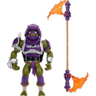 Imagem de Masters of the Universe Origins Turtles of Grayskull Donatello Reptile Wars Posable Action Figure, Teenage Mutant Ninja & Motu Crossover Donnie Toy