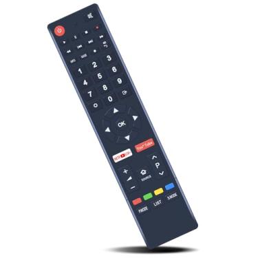 Imagem de ZWP Controle remoto de substituição AW58B4K adequado para Aiwa Smart HDTV TV AW75B4K AW65B4K AW58B4K AW50B4K