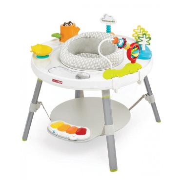 Imagem de Andador Infantil Interativo com Atividades e Assento Ajustável para até 11 kg, Skip Hop, Branco
