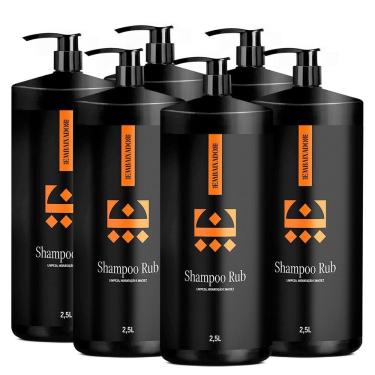 Imagem de Kit 06 Shampoo Para Cabelo Rub Embaixador 2,5L