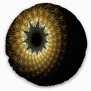 Imagem de Design simétrico ouro digital fractal flor floral sala de estar, sofá, almofada de alta qualidade + capa de almofada impressa em ambos os lados 50 cm