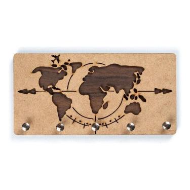 Imagem de Porta Chaves Parede Decorativo Divertidos Mdf Criativo 3D