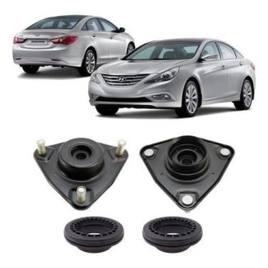 Imagem de Coxim Com Rolamento Dianteiro Sonata 2010 2011 2012013 - Qualykits