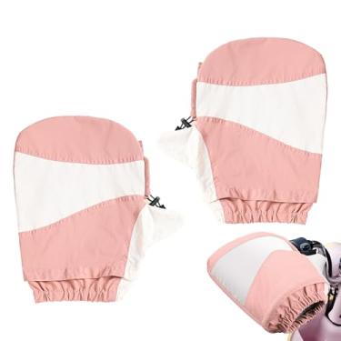 Imagem de Luvas de scooter, à prova d'água, para guidão, protetor de para-sol | Forro removível à prova de vento para motos de neve, ciclismo, equitação, quadriciclo, scooter, verão, inverno