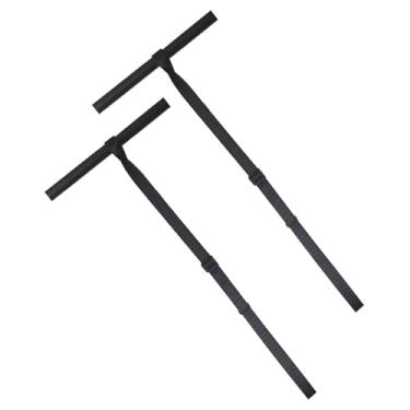 Imagem de Cintas de Assistência para Halteres,Cintas Ajustáveis de Proteção 2 Peças,Conector De Segurança - Para Supino Treino De Força Ginástica Em Casa