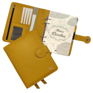 Imagem de Minhas Receitas Couro 168-R Personalizada Raffai Couros