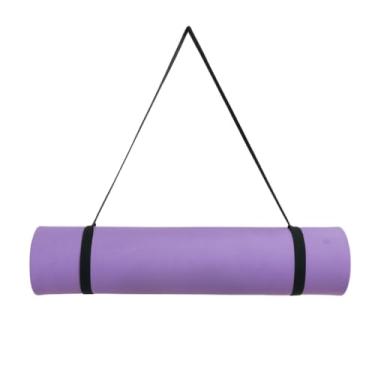 Imagem de Tapete de Exercício em Casa 1,70mx55cmx5mm – Antiderrapante para Abdominal, Prancha e Corda, Confortável e Prático(Lilás)