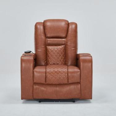 Imagem de Poltrona do Papai Elétrica Reclinável Chicago com Aquecimento Massagem