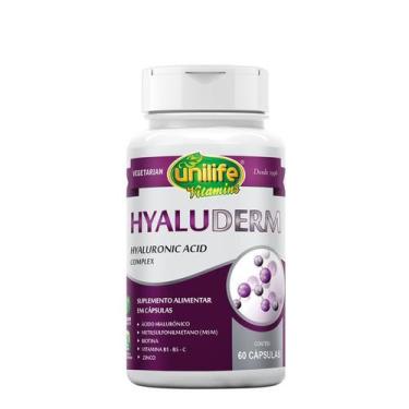 Imagem de Hyaluderm Care Ácido Hialurônico + Vitaminas Unilife 60 cápsulas