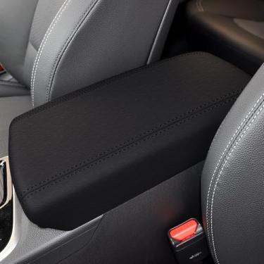 Imagem de faccaibbg Capa de apoio de braço para Hyundai Sonata 2015-2019 Capa de console central para carro 2015 2016 2017 2018 2019 Hyundai Sonata Accessories (Preto