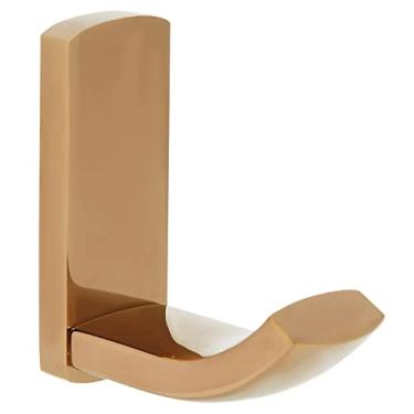 Imagem de Hyuduo Gancho de Roupas Em Ouro Rosado, Gancho de Parede para Casaco, Parafusos Ocultos, Fácil Instalação, Latão, Aço Inoxidável para Banheiro, Cozinha e Quarto