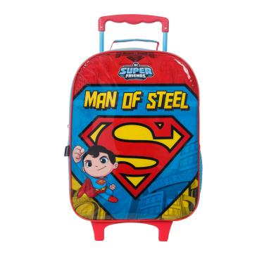 Imagem de MALA ESCOLAR G C/RODINHAS - DCSF SUPERMAN - EASY - 49363
