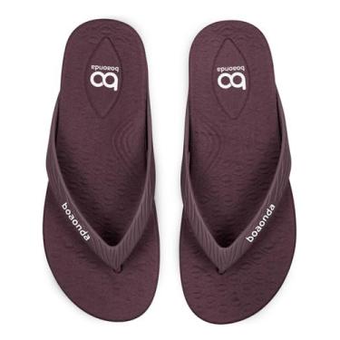 Imagem de Boa Onda Chinelo Leve Terapeutico Anatômico Happy Ortopédico (Açai, BR, Adulto, Faixa Numérico, 33, 34)