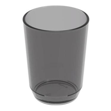 Imagem de Copo Crippa 500ml Plástico Fumê Suco Água Bebidas Escolar