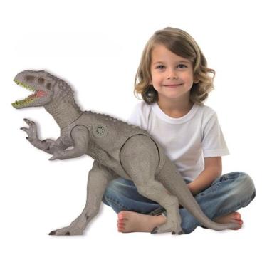 Imagem de Boneco indominus - rex jurassic world gigante com rugidos reais - jura