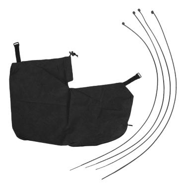 Imagem de Jectse Saco Soprador de Folhas, Tecido Não Tecido Com Zíper para Fácil Esvaziamento, Conector Circular Oval para Troca Segura, Anel de Montagem Universal de 30 Cm de Diâmetro, para GE