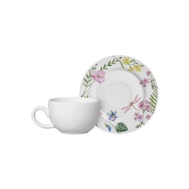 Imagem de Conjunto Com 6 Xícaras De Café Com Pires Lelis 85Ml - Alleanza Cerâmic