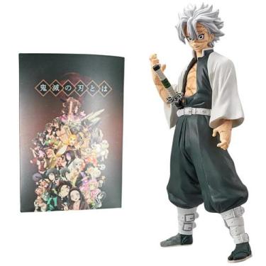 Imagem de Boneco Demon Slayer Sanemi Shinazugawa Action Figure 14cm - Genérica